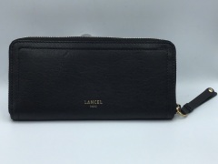 Lancel Romane Slim Zip Wallet Black A1007710TU - 2