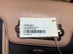 Lancel Clic Crossbody Bag M Nude/Black/Camel A10541ZRTU - 5