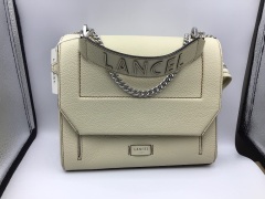 Lancel Ninon Flap Bag M Cream A0922242TU - 2