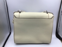Lancel Ninon Flap Bag M Cream A0922242TU - 3