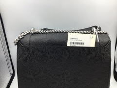 Lancel Ninon Flap Bag M Black A0922210TU - 5