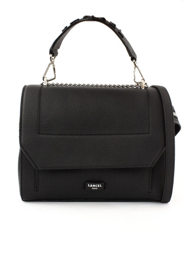 Lancel Ninon Flap Bag M Black A0922210TU