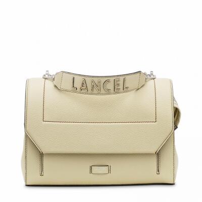 Lancel Ninon Flap Bag L Cream A0922342TU