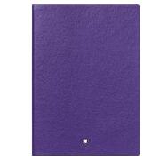 Montblanc 146 Leather Cover Lined Stationary Notebook Purple 116515