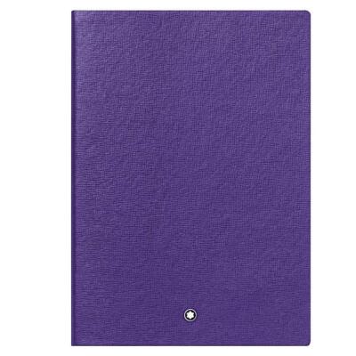 Montblanc 146 Leather Cover Lined Stationary Notebook Purple 116515