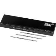 2x Packs of Montblanc Mystery Black 3Ballpoint Small Refills 105156