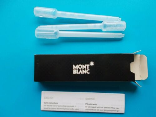 2x Packs of Montblanc 3 Cleaning Cartridges