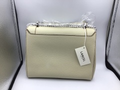 Lancel Ninon Flap Bag M Cream A0922242TU - 3