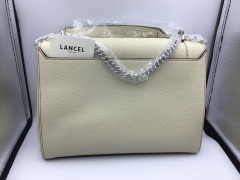Lancel Ninon Flap Bag L Cream A0922342TU - 3