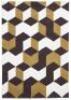DNL Gold Collection 647 Yellow Rug 280x190cm