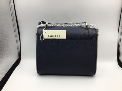 Lancel Ninon Flap Bag S Petrol/Cassis/Clay A09221YDTU - 4