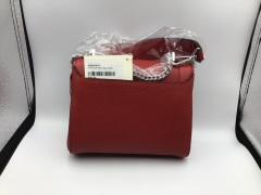 Lancel Ninon Flap Bag S Red A09221IRTU - 4