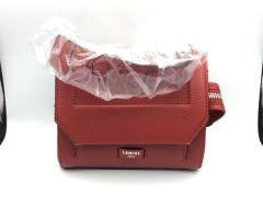 Lancel Ninon Flap Bag S Red A09221IRTU - 3