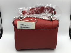 Lancel Ninon Flap Bag S Red A09221IRTU - 4