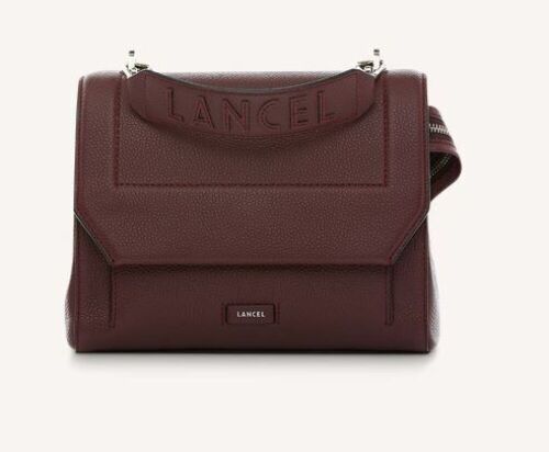 Lancel Ninon Flap Bag M Cassis A0922226TU