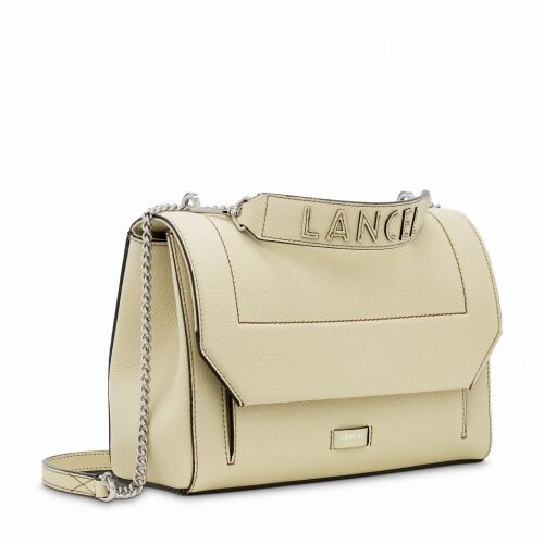 Lancel Ninon Flap Bag L Cream A0922342TU