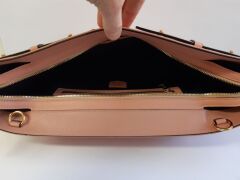 Lancel Neo Charlie Handbag M Sunset Pink A10508ZKTU - 3