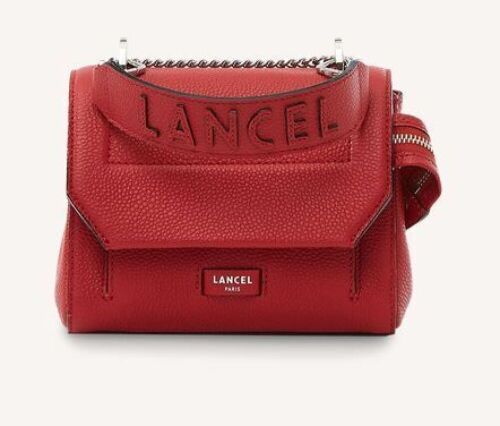 Lancel Ninon Flap Bag S Red A09221IRTU