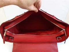 Lancel Neo Charlie Handbag M Red A10508IRTU - 3