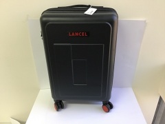 Lancel Aviona LW 4W Cabin Suitcase Matte Navy A0902313TU - 2