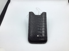 Montblanc Alligator skin mobile phone case (black) - 2