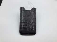 Montblanc Alligator skin mobile phone case (black) - 3
