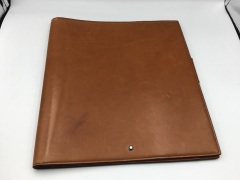 Montblanc Meistershtuck Cognac Leather Medium 8" x 9" Notebook 109208 - 2