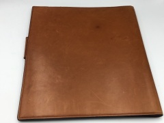 Montblanc Meistershtuck Cognac Leather Medium 8" x 9" Notebook 109208 - 3