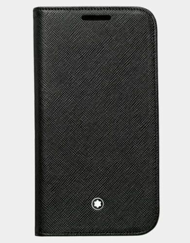 Montblanc Samsung Galaxy S4 in black full grain leather case #111251