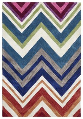 Gold Collection 649 Multi Colours Rug 280x190cm