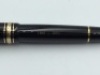 8x Montblanc Meisterst&uuml;ck 18k Gold Tester Fountain Tester Pens 115383 in Unique Display Case with Enlarged Nibs - 6