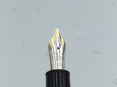 8x Montblanc Meisterstück 18k Gold Tester Fountain Tester Pens 115383 in Unique Display Case with Enlarged Nibs - 9