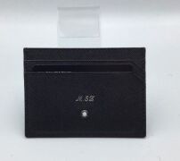 Montblanc 5cc sartorial leather card holder black