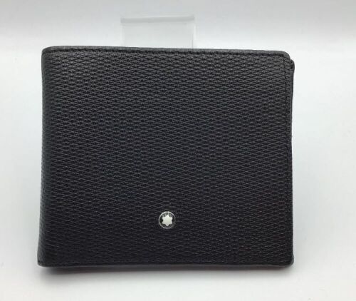 Montblanc 8 card holder wallet black