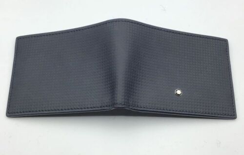 Montblanc 6 card leather wallet black