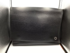 Montblanc black leather shoulder bag - 2