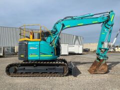 2014 Kobelco SK135SR Acera Geospec Hydraulic Excavator, 5021hrs *RESERVE MET* - 3