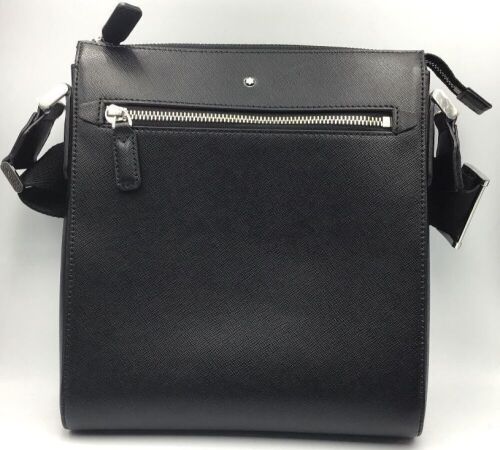 Montblanc Leather Carry Bag Black