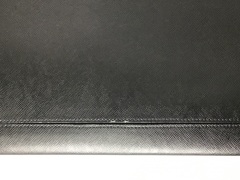 Montblanc Sartorial Single Gusset Black Leather Briefcase 113176 - 4