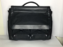 Montblanc Black Briefcase / Laptop Bag - 2