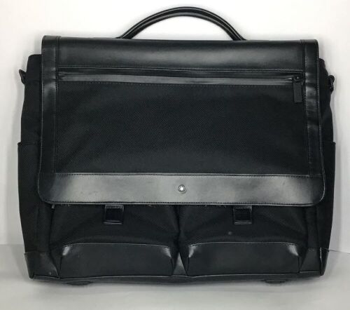 Montblanc Black Briefcase / Laptop Bag