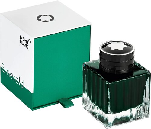 1x Single Pack Montblanc Emerald Green 50ml Ink 118124