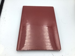 Lancel Signature Leather Notebook Red A08569IRTU