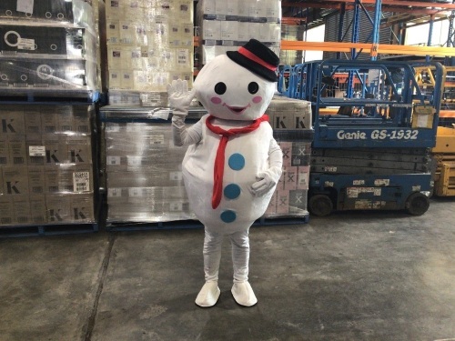Snowman Costume Size Large