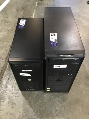 2 x Desktop PCs