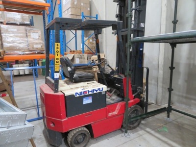 Nichiyu FB250-50B Electric Forklift & Charger