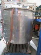 Stainless Steel Jacketed Tank with Agitator - 4