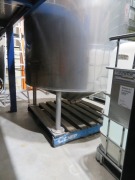 Stainless Steel Jacketed Tank with Agitator - 6