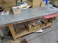 Workbench with Metal Top - 2