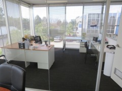 Contents of Office including; Corner Desk, Desks, Pedestals, etc - 3